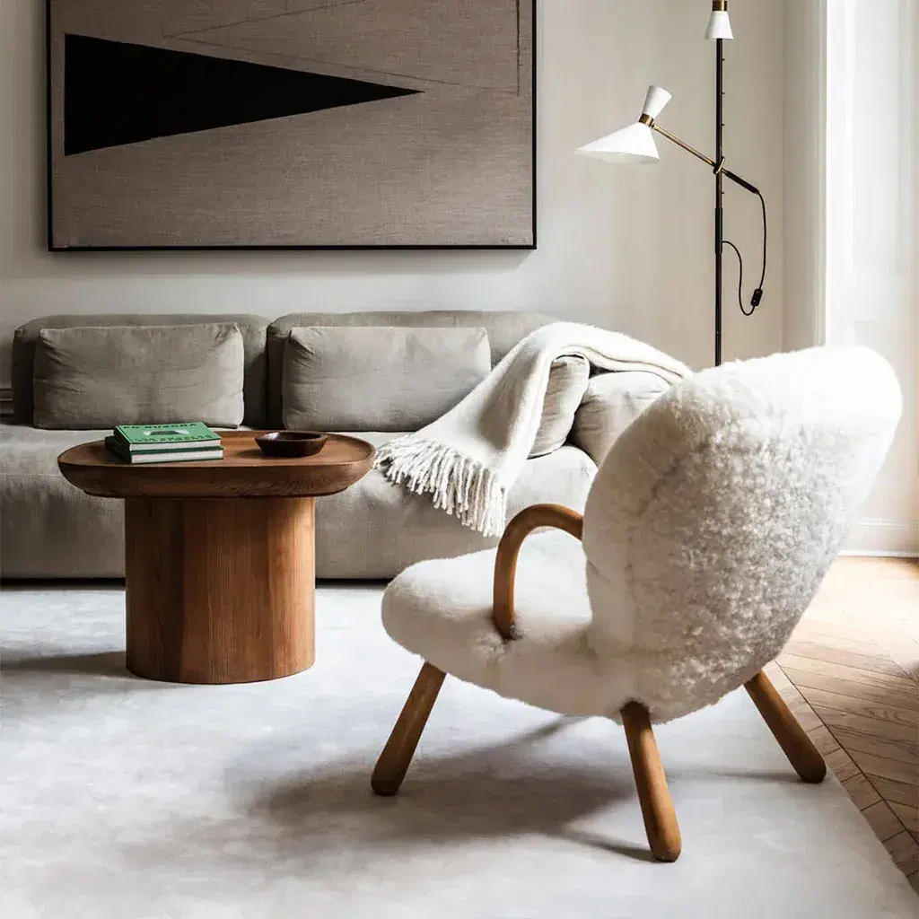 Arctander Clam Chair Replica - View 12