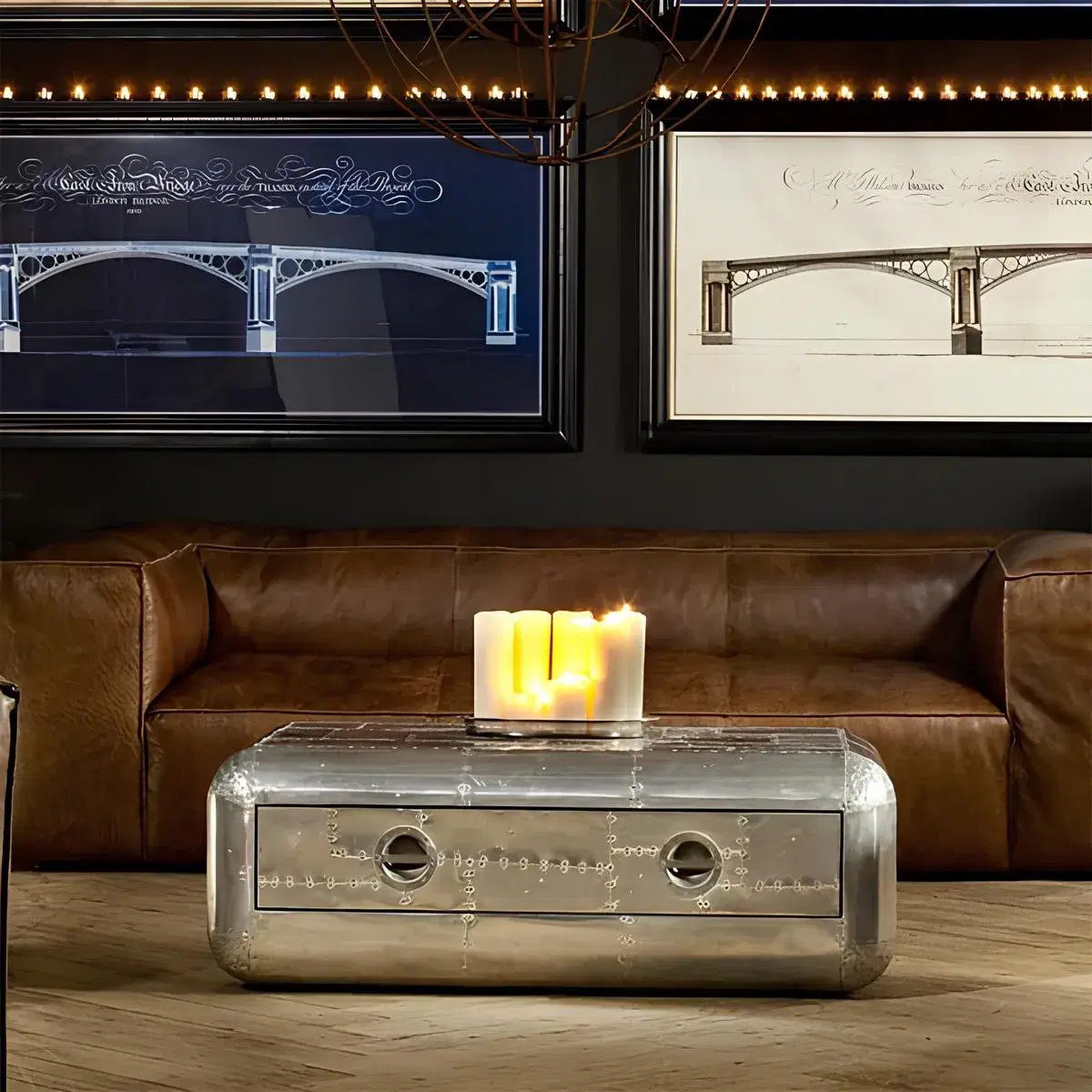 Aviator Blackhawk Coffee Table Replica - View 7