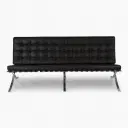Barcelona Chair 3 Seaters Replica - View 1