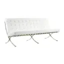 Barcelona Chair 3 Seaters Replica - View 12