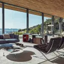 Barcelona Chair with Stool Replica - View 10