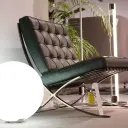 Barcelona Chair with Stool Replica - View 24