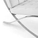 Barcelona Chair with Stool Replica - View 46