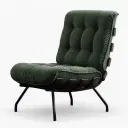 Costela Lounge Chair and Ottoman Replica - View 5