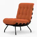 Costela Lounge Chair and Ottoman Replica - View 14