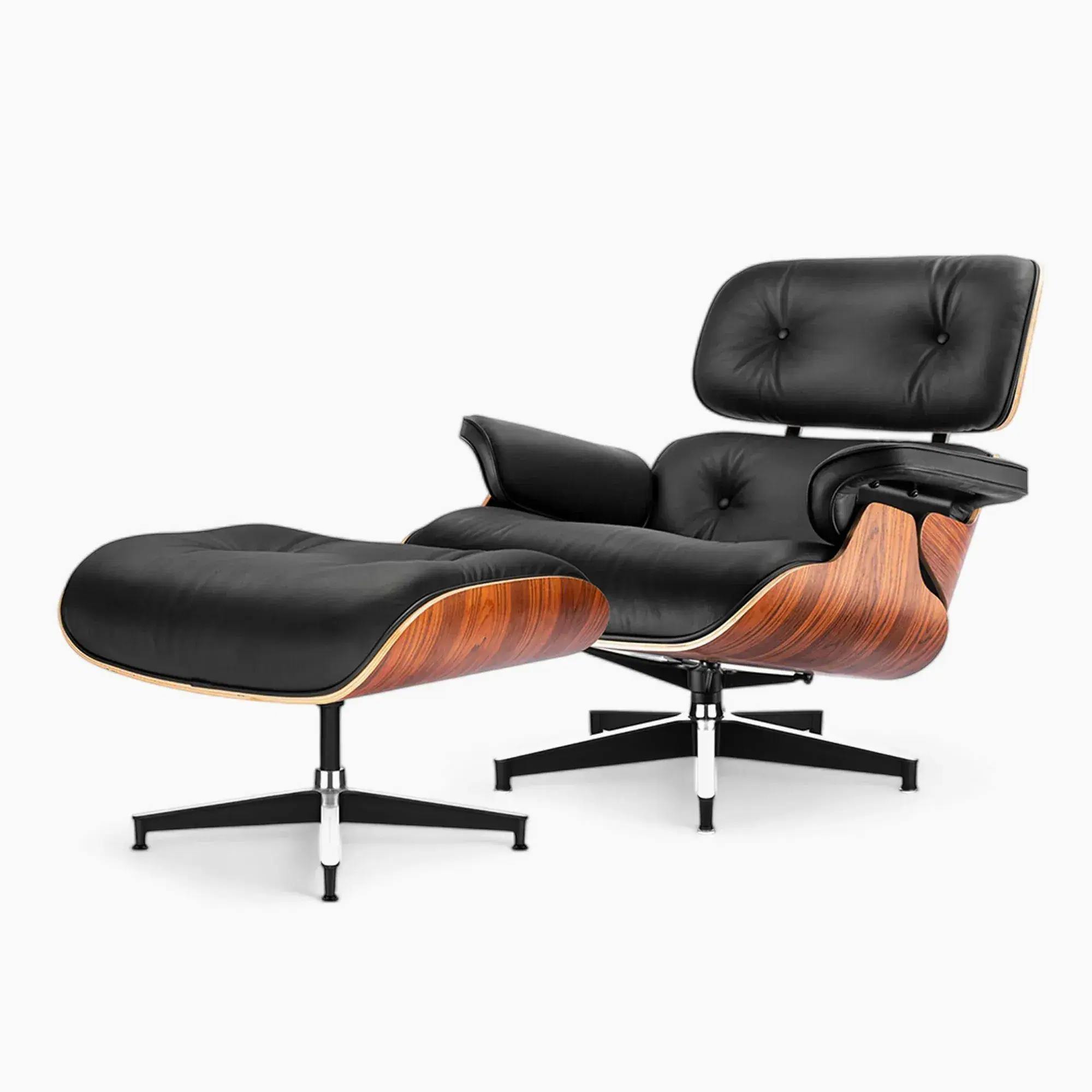 Eames Lounge Chair And Ottoman Replica (Premier Tall Version)