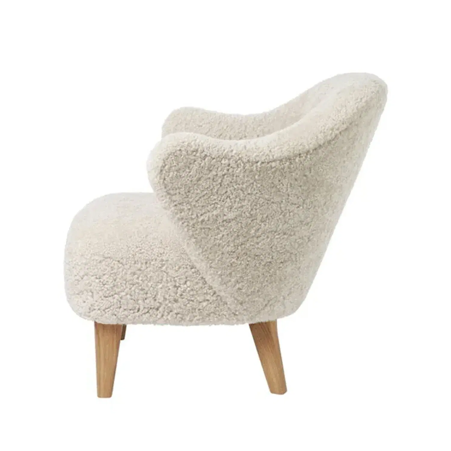 Ingeborg Lounge Chair and Ottoman Replica - View 5