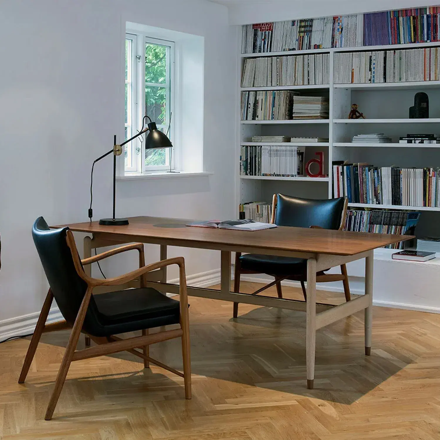 Model 45 Chair Replica By Finn Juhl - View 2