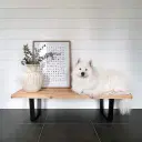 Nelson Platform Bench 72″ Replica - View 10