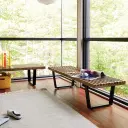 Nelson Platform Bench 72″ Replica - View 12