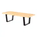 Nelson Platform Bench 72″ Replica - View 3