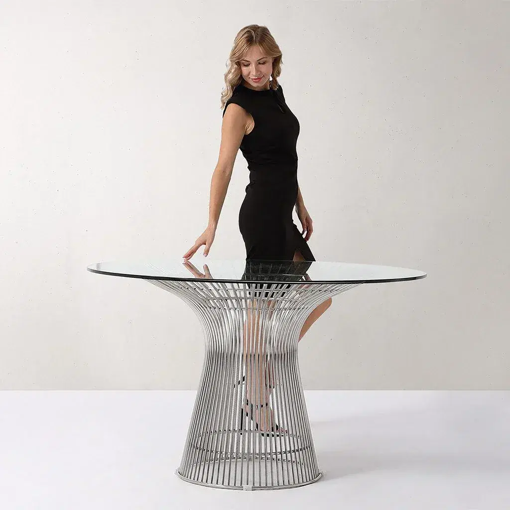Platner Dining Table 54″ Replica - View 2