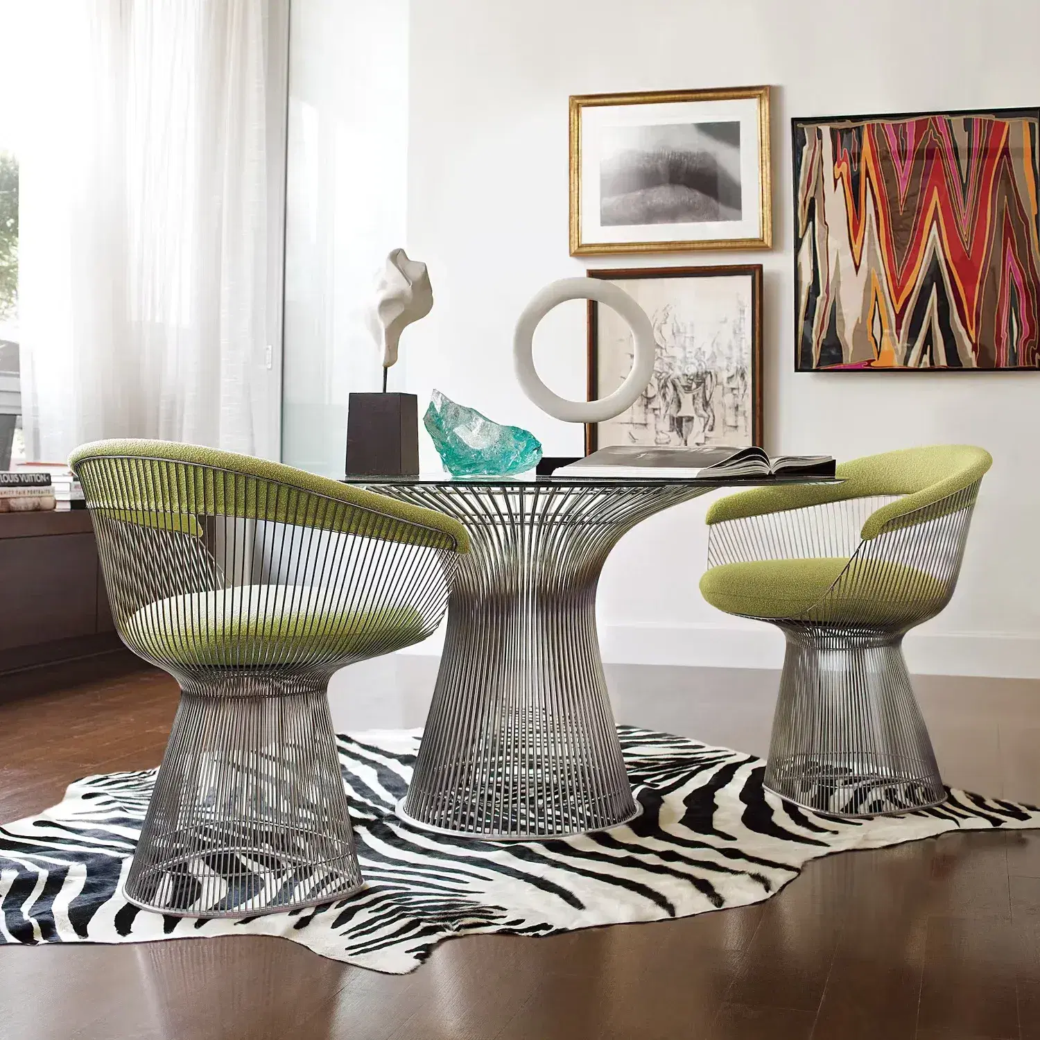 Platner Dining Table 54″ Replica - View 9
