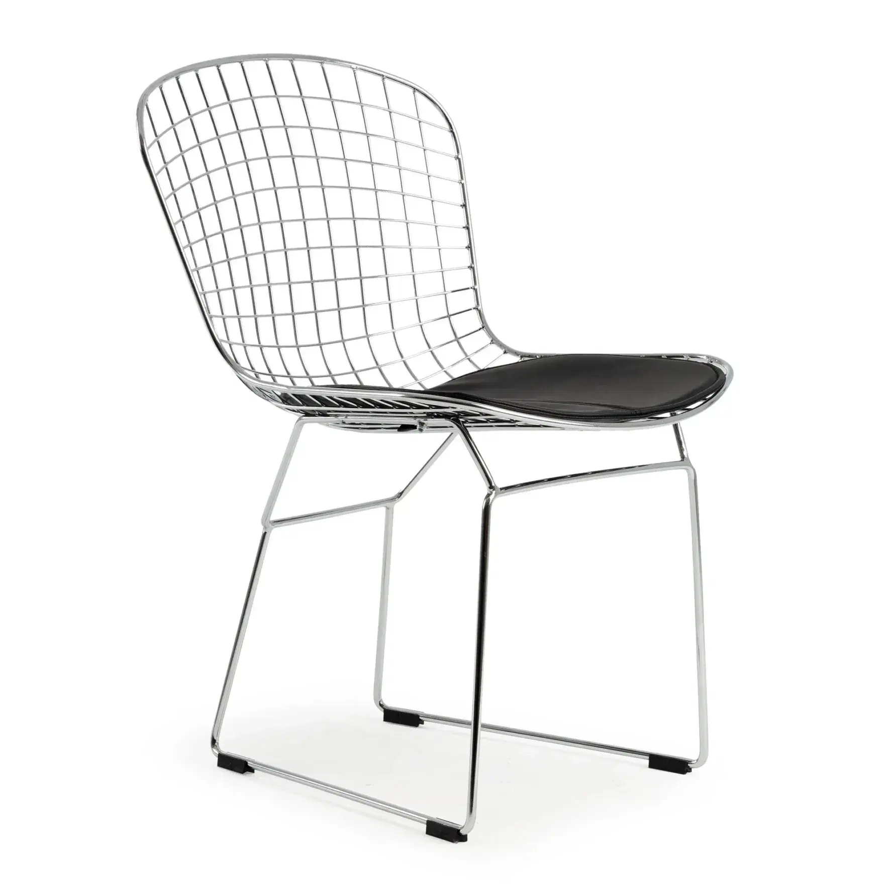 Set of Two Bertoia Side Chairs Replica - View 3