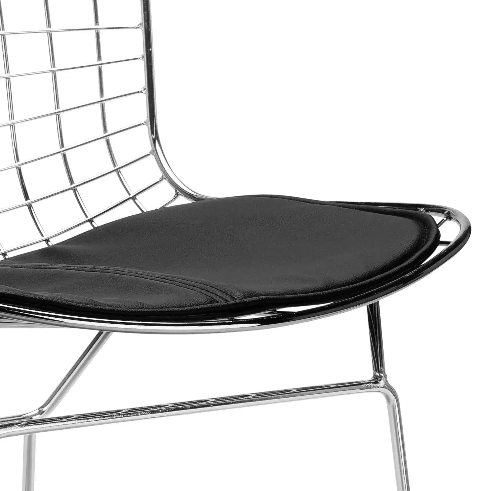 Set of Two Bertoia Side Chairs Replica - View 7
