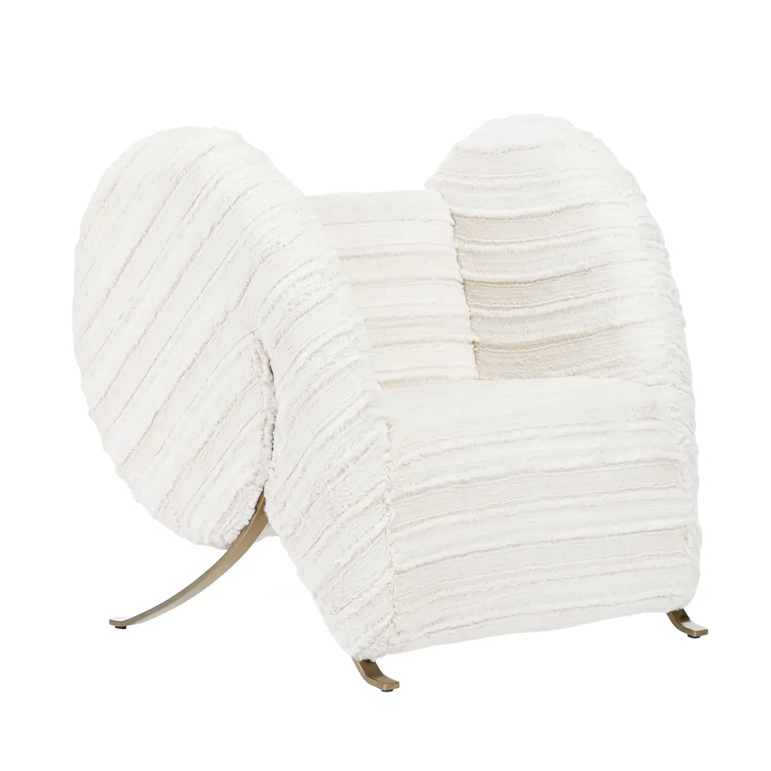 Virgola Sculptural Armchair Replica - View 2