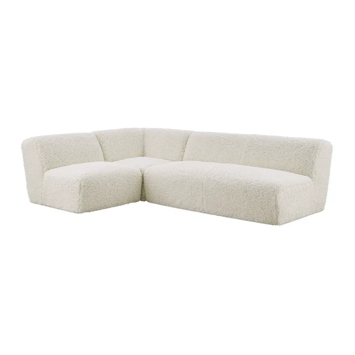 Yeti Sheepskin Sectional Sofa Replica - View 2