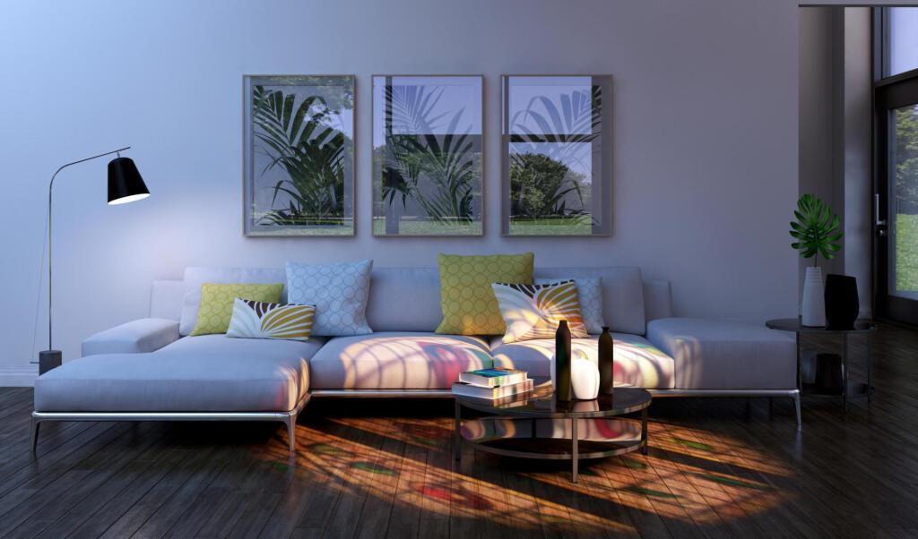 How Can Art and Decor Enhance Feng Shui in a Living Room?